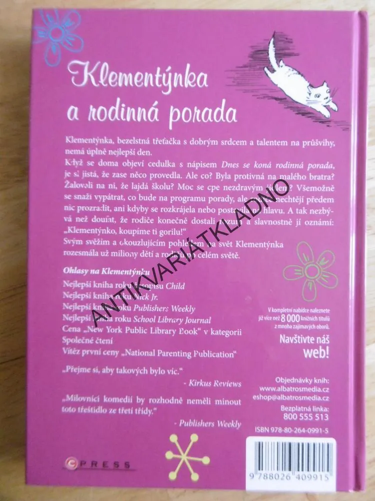KLEMENTÝNKA A RODINNÁ PORADA, SARA PENNY PACKEROVÁ, MARLA FRAZEEOVÁ, **an