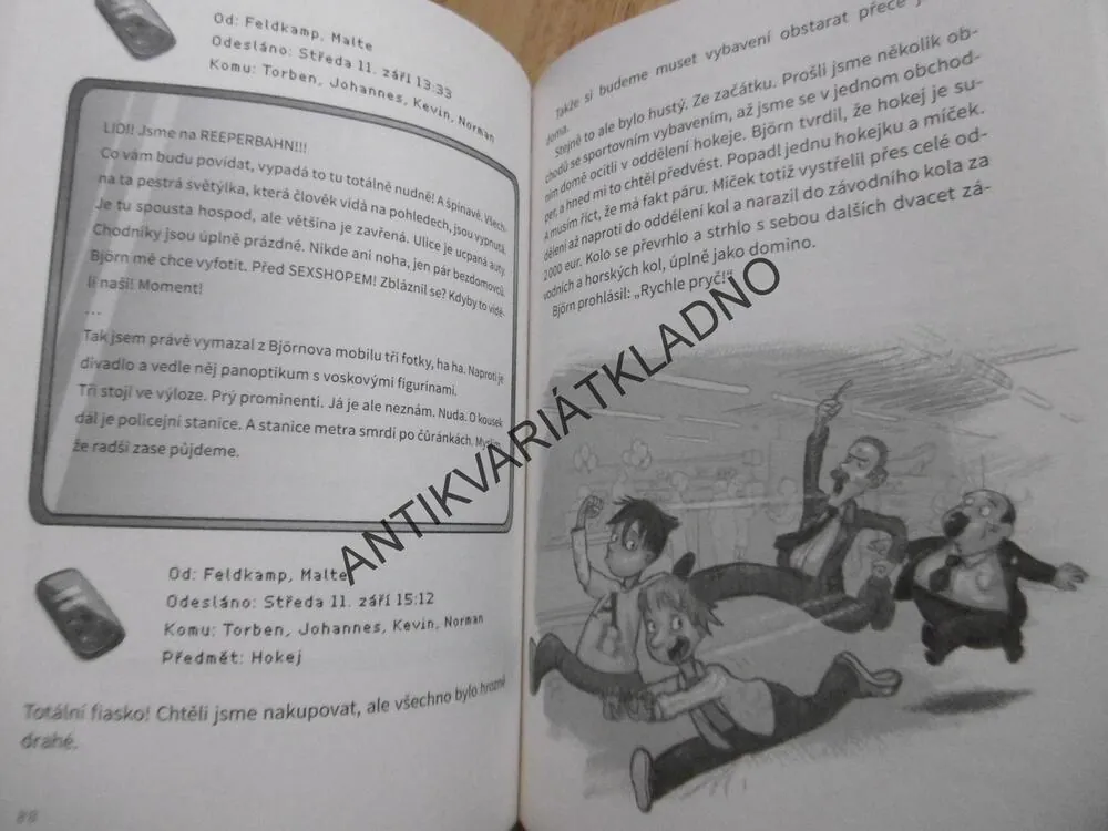 DVOJČATA ANEB CHAOS NA DRUHOU, IRENE MARGILOVÁ, OBOUSTRANNÁ KNIHA, **an