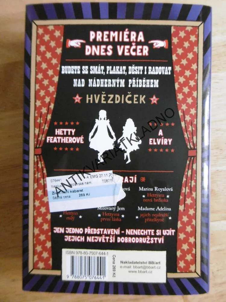 ŽIVOT NENÍ KABARET, JACQUELINE WILSONOVÁ, **an