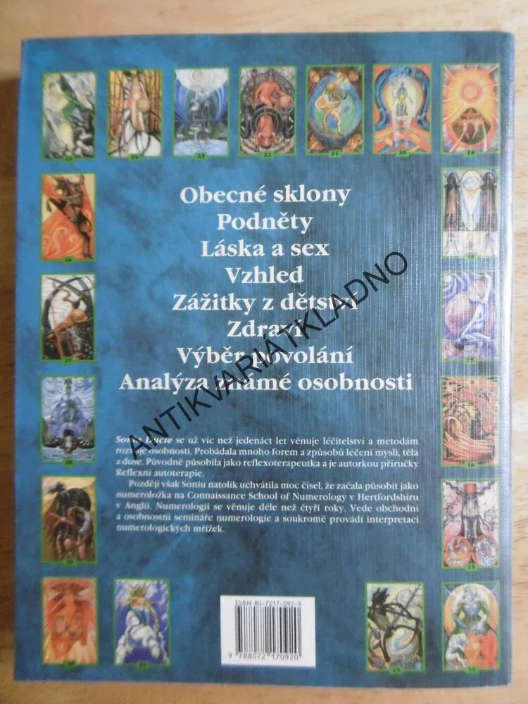NUMEROLOGIE, PRAKTICKÁ PŘÍRUČKA, SONIA DUCIE, HOROSKOP, BUDOUCNOST,