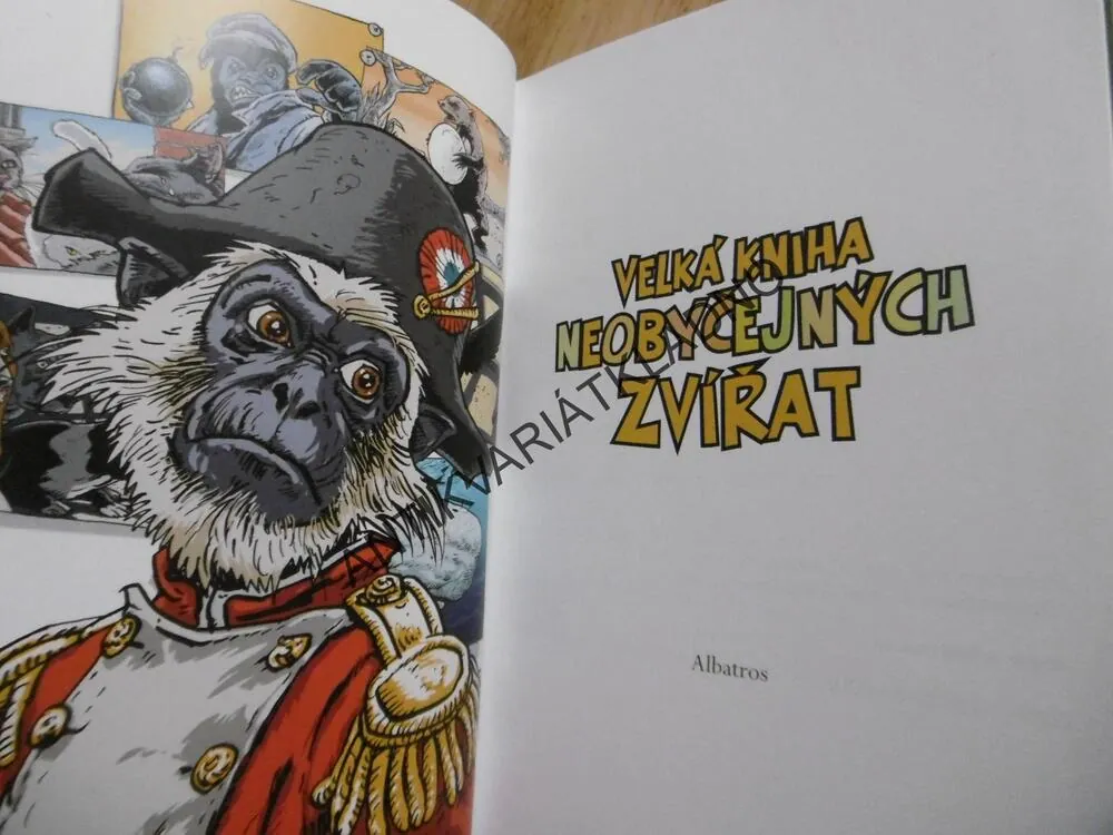 VELKÁ KNIHA NEOBYČEJNÝCH ZVÍŘAT, KONEČNÝ, J.G. DANGLÁR, 2009, **an