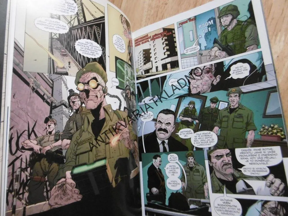 DMZ TĚLO NOVINÁŘE, BRIAN WOOD, BURCHIELLI