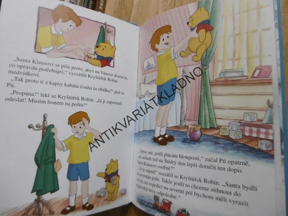 MEDVÍDEK PÚ, VZPOMÍNKA NA VÁNOČNÍ EXPEDICI, WALT DISNEY