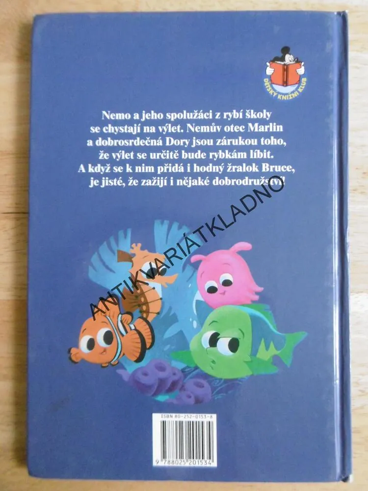 HLEDÁ SE NEMO, ŠKOLNÍ VÝLET, WALT DISNEY PIXAR