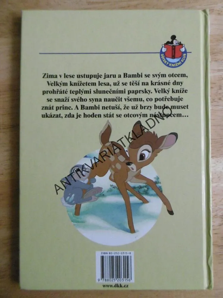 BAMBI 2., WALT DISNEY 