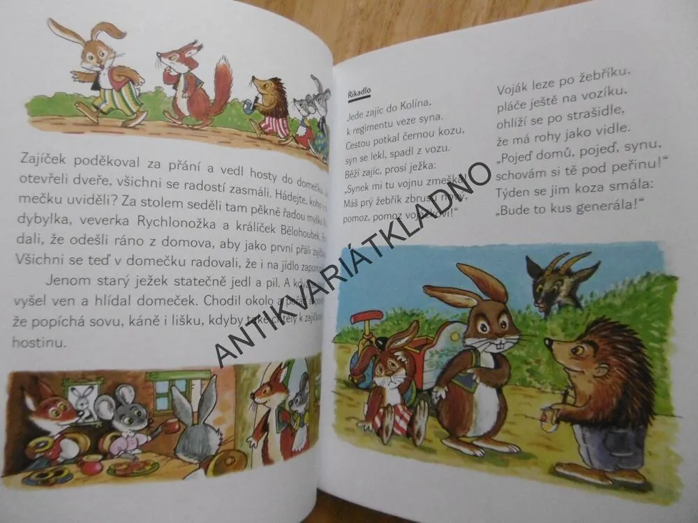 MALÍ GRATULANTI, VESELÁ ŘÍKADLA O ZVÍŘÁTKÁCH, J. KOŽÍŠEK, J.V. SLÁDEK, ŠPLÍCHAL, **an