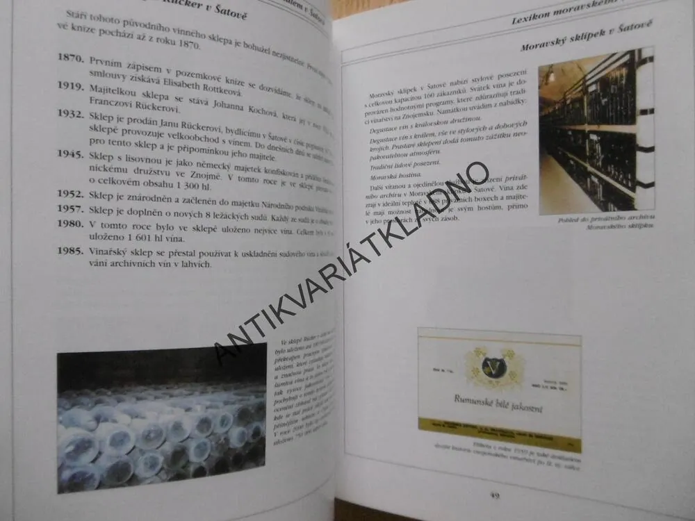 LEXIKON MORAVSKÉHO VINAŘSTVÍ, 1-2, PETR DOLEŽAL, **an