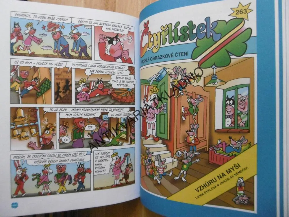 TAJEMNÉ PŘÍBĚHY ČTYŘLÍSTKŮ 13. VELKÁ KNIHA, 1997, ŠTÍPLOVÁ, NĚMEČEK, **an