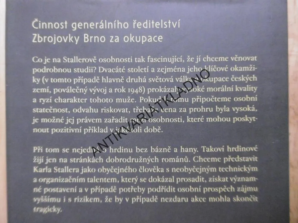 KAREL STALLER, ŽIVOT S DVOJÍ TVÁŘÍ, MARTIN KRČÁL