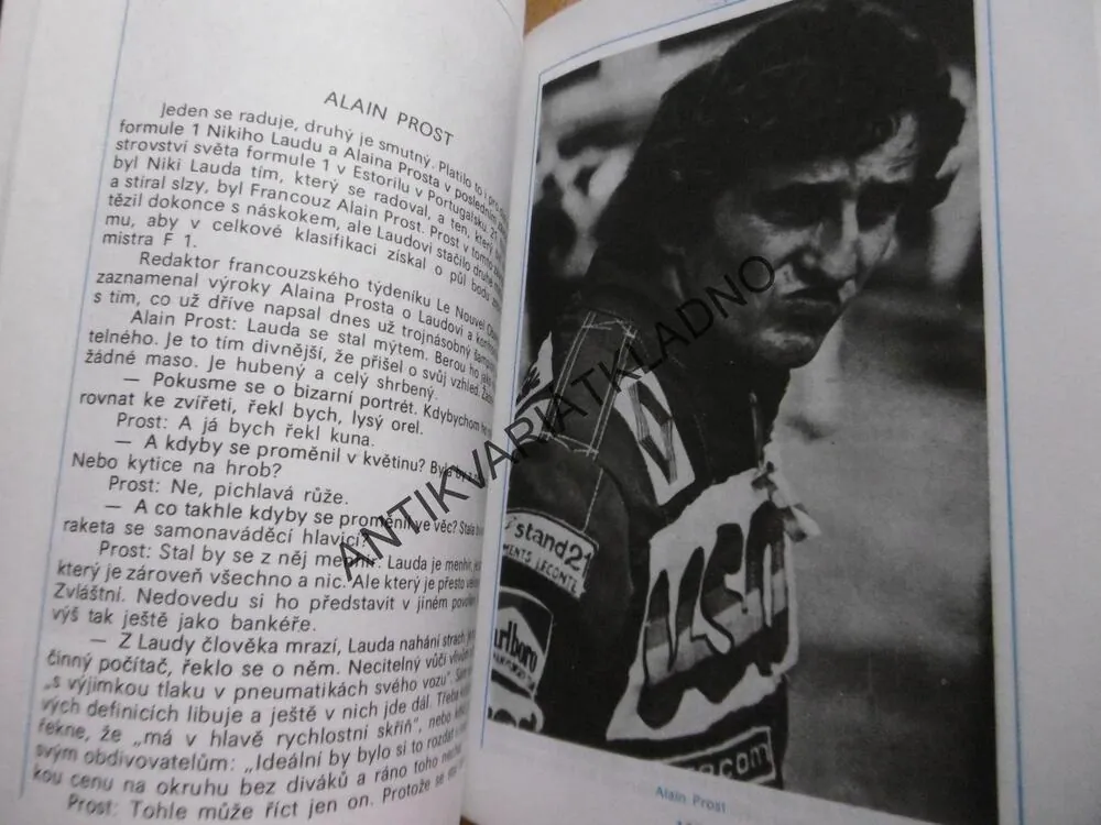SVĚT FORMULE 1., MILOŠ KOVÁŘÍK, **an