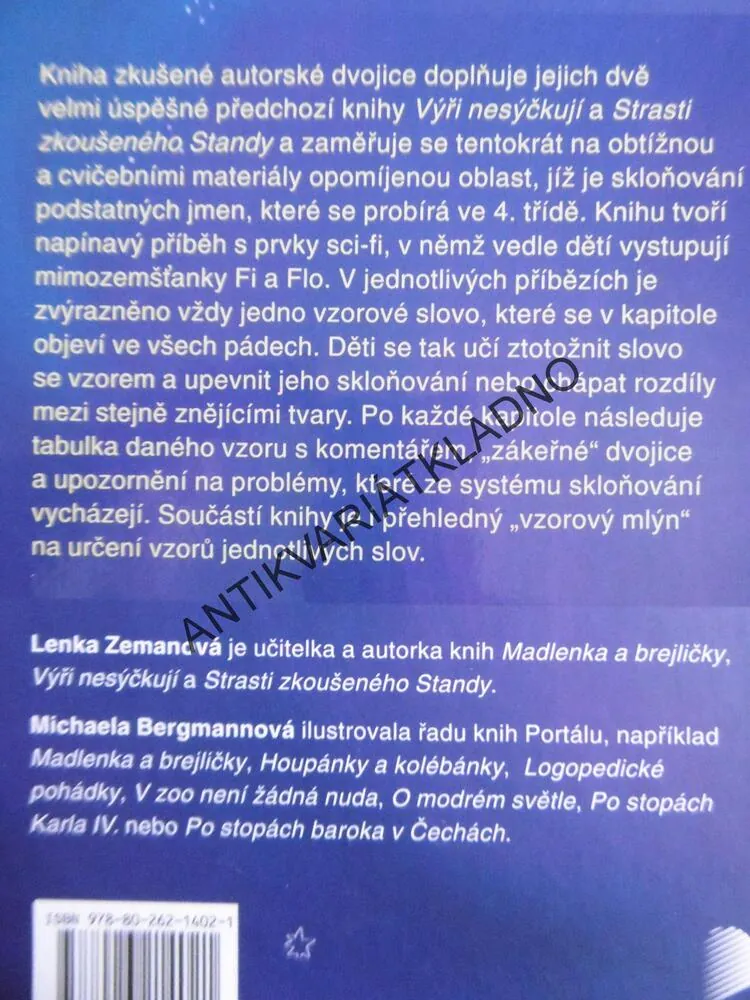 FI A FLO, ZEMANOVÁ, BERGMANNOVÁ, SCIFI PŘÍBĚH O SKLOŇOVÁNÍ PODSTATNÝCH JMEN
