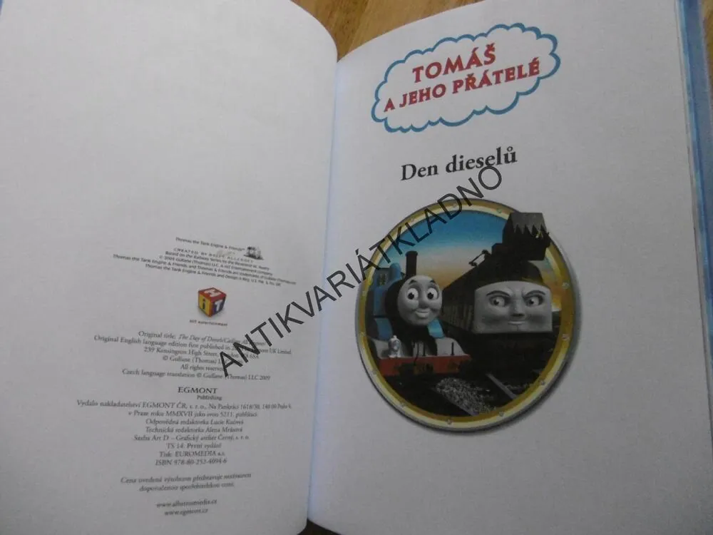 OD POHÁDKY K POHÁDCE, TOMÁŠ A JEHO PŘÁTELÉ, ZAČÍNÁME ČÍST
