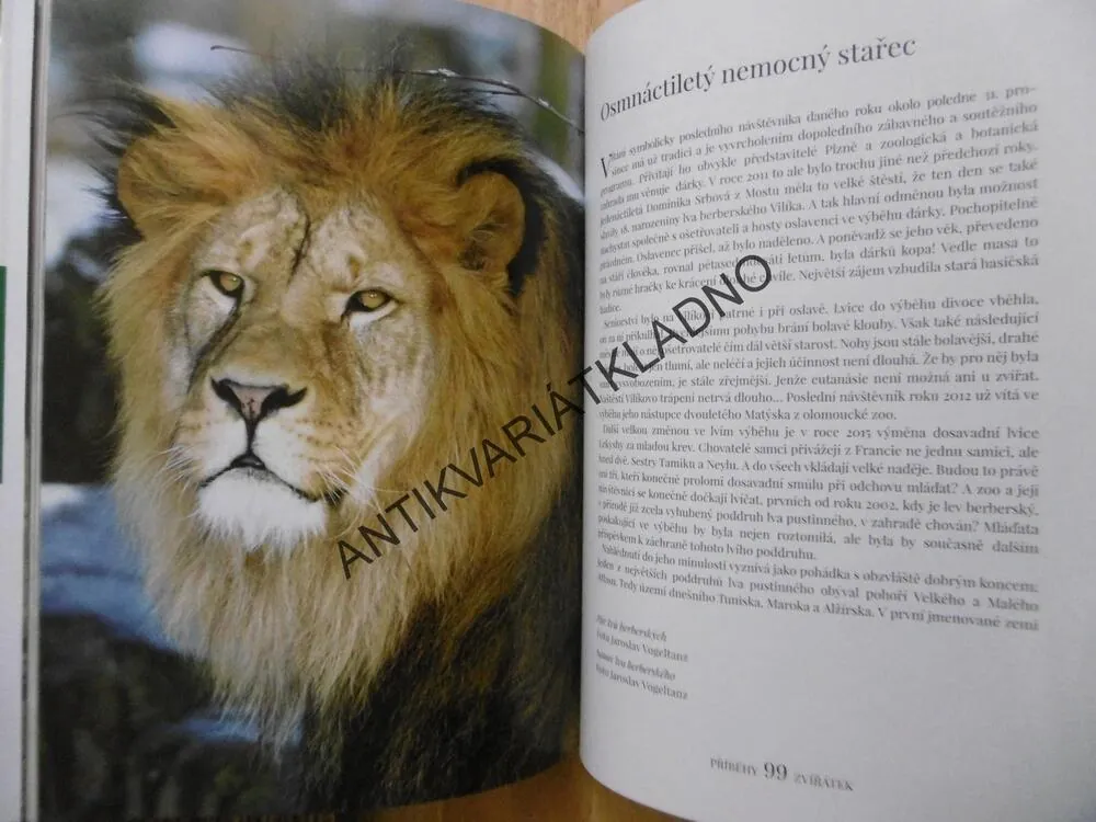 PŘÍBĚHY ZVÍŘÁTEK, ZOOLOGICKÁ ZAHRADA JAK JI NEZNÁTE, FRANTIŠEK HYKEŠ