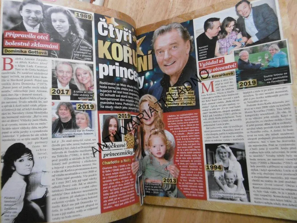 PESTRÝ SVĚT SPECIÁL, KAREL GOTT, VYŠLO 4.10.2019, 48 STRAN