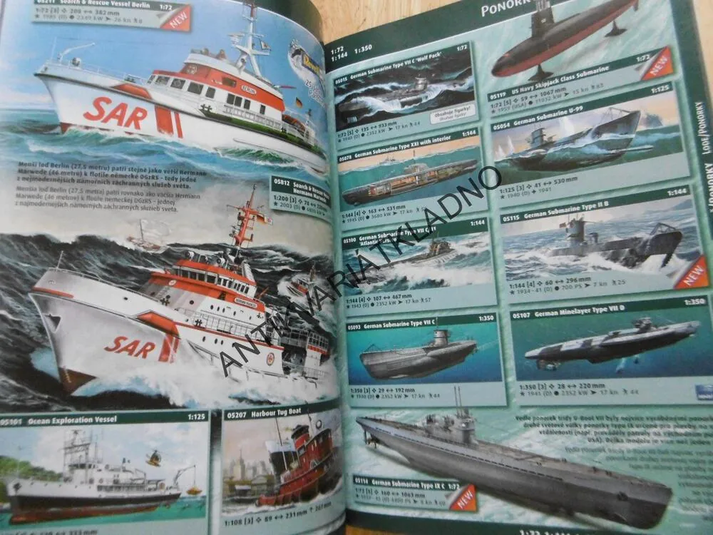 REVELL, MODEL KATALOG, CZ, SK, 2013, SPECIÁLNÍ EDICE