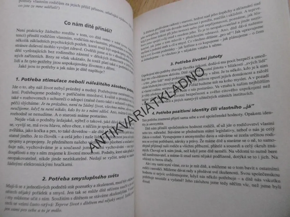 OSVOJENÍ A PĚSTOUNSKÁ PÉČE, ZDENĚK MATĚJČEK, **an