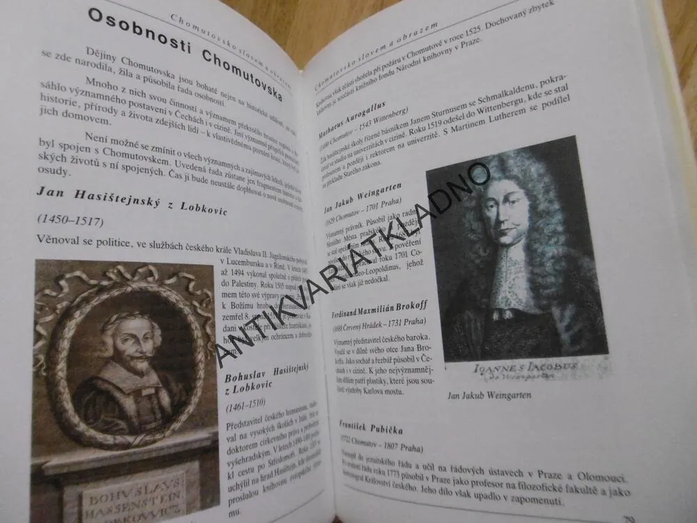 CHOMUTOVSKO SLOVEM A OBRAZEM, CHOMUTOV, **an