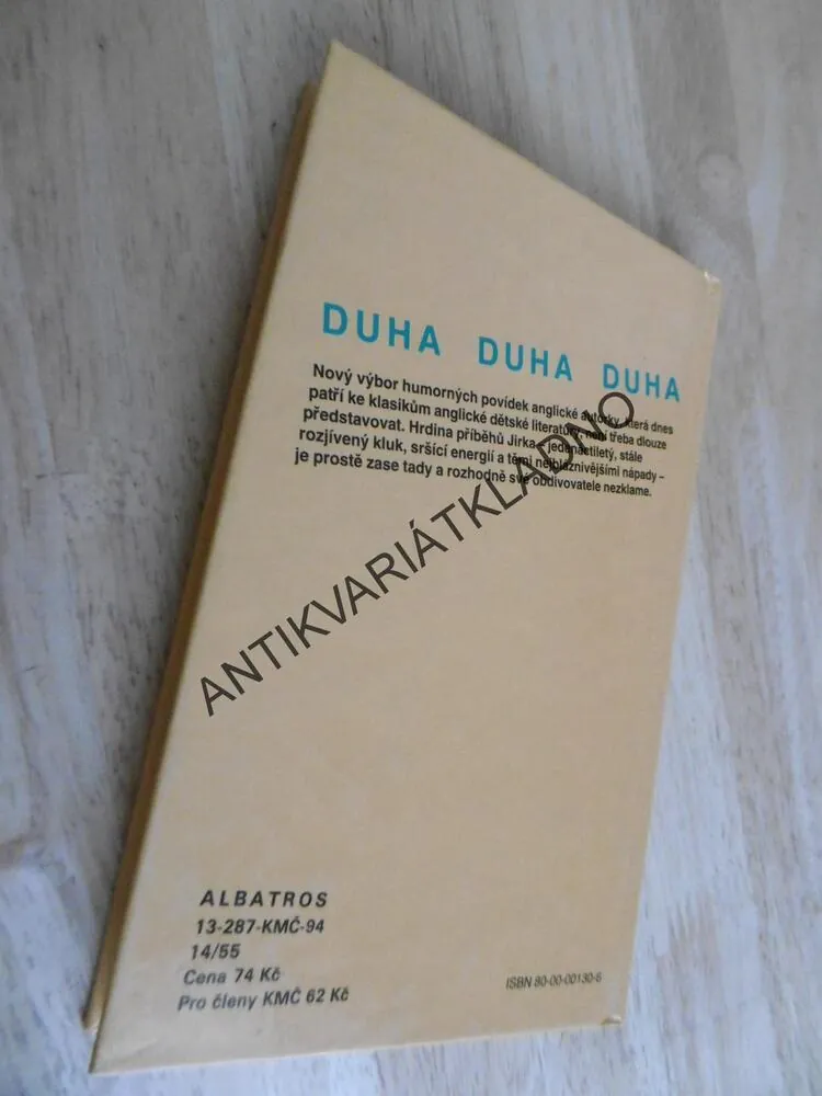 ZASE TEN JIRKA!, RICHMAL CROMTONOVÁ, MARCEL STECKER