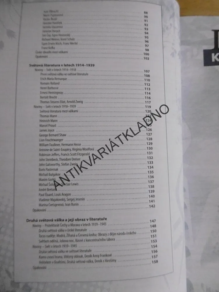 LITERATURA PRO 3. ROČNÍK STŘEDNÍCH ŠKOL, PRACOVNÍ SEŠIT, DIDAKTIS