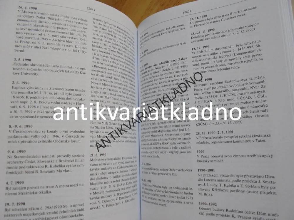 DĚJINY PRAHY V DATECH, PRAHA, HISTORIE