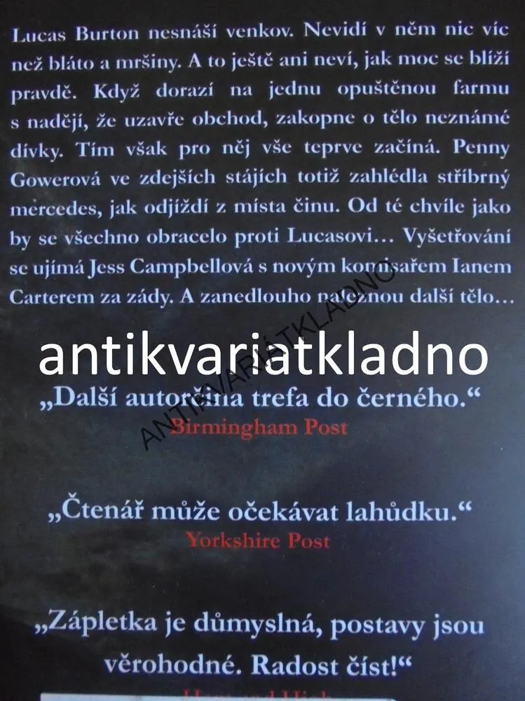 BLÁTO A MRŠINY, ANN GRANGER, ANGLICKÁ DETEKTIVKA, **an
