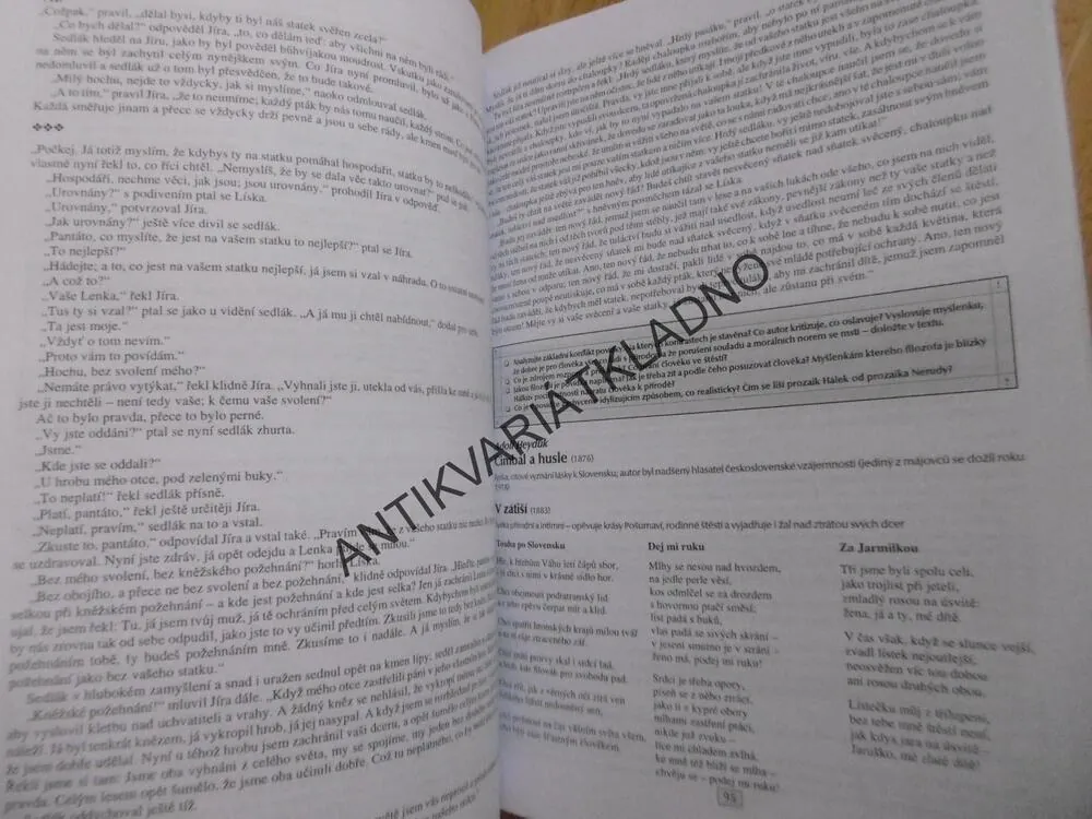 ČÍTANKA II. K LITERATUŘE V KOSTCE PRO STŘEDNÍ ŠKOLY, SOCHROVÁ