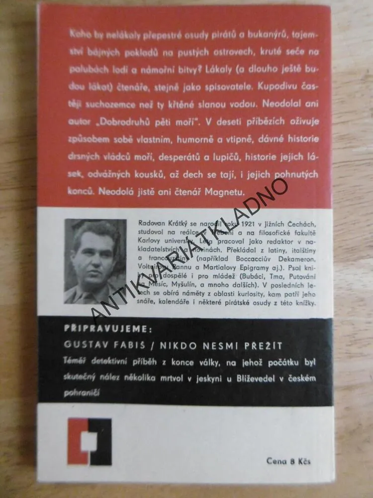 DOBRODRUZI PĚTI MOŘÍ, RADOVAN KRÁTKY