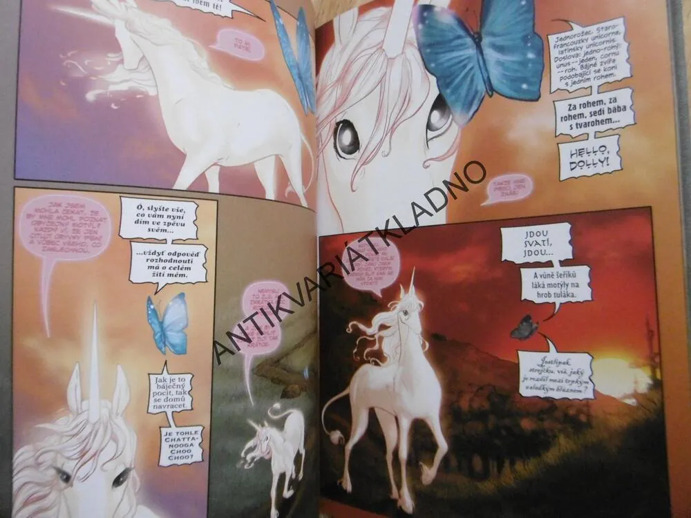 POSLEDNÍ JEDNOROŽEC, PETER S. BEAGLE, KOMIKS