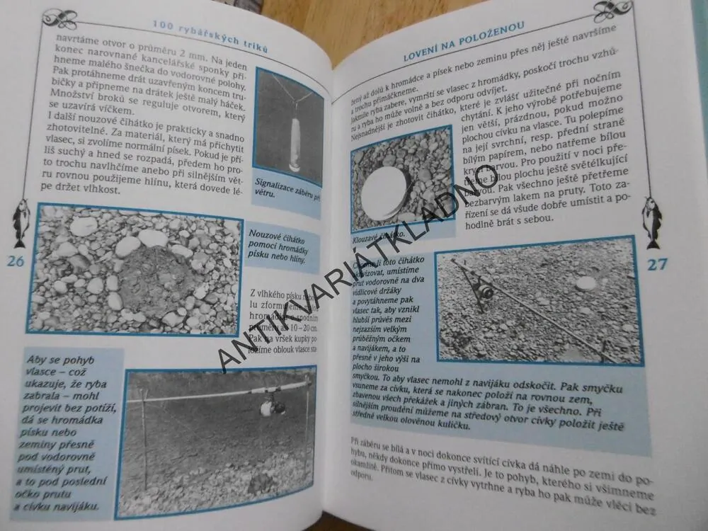 100 RYBÁŘSKÝCH TRIKŮ, E. WIEDERHOLZ, MUŠKAŘENÍ AJ., **an