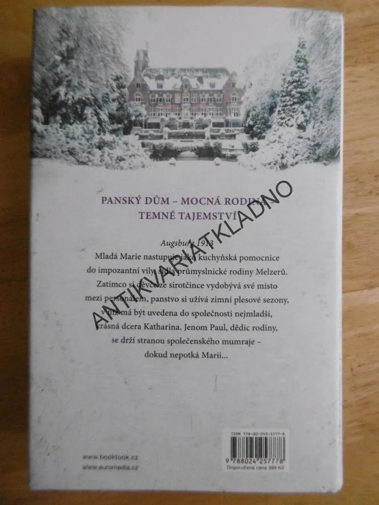 PANSKÝ DŮM, POČÁTEK RODINNÉ SÁGY, ANNE JACOBSOVÁ, **an