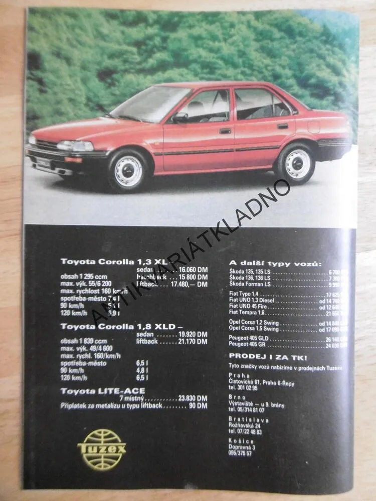 PREMIANT, MAGAZÍN MODERNÍHO MUŽE, 6/1991