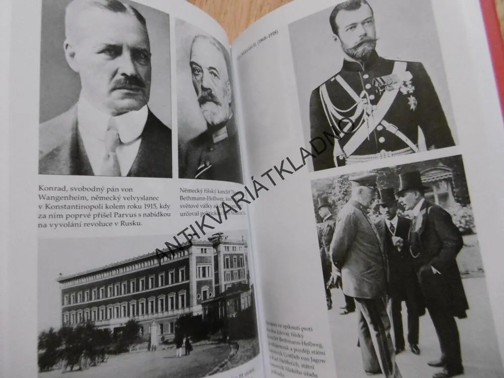 TAJNÁ AKTA PARVUS, ZÁKULISÍ BOLŠEVICKÉ REVOLUCE V RUSKU, ELISABETH HERESCHOVÁ