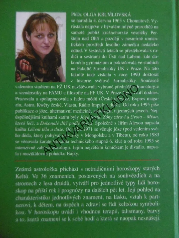 KELTSKÉ HOROSKOPY, OLGA KRUMLOVSKÁ,