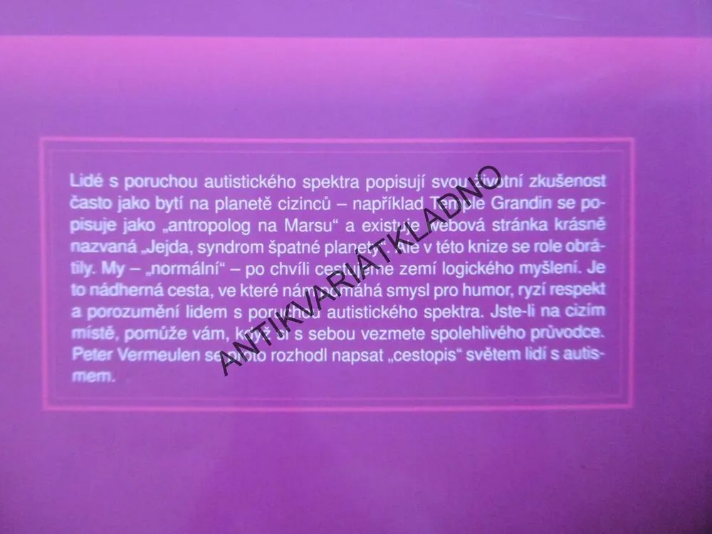 AUTISTICKÉ MYŠLENÍ, AUTISMUS, PETER VERMEULEN,