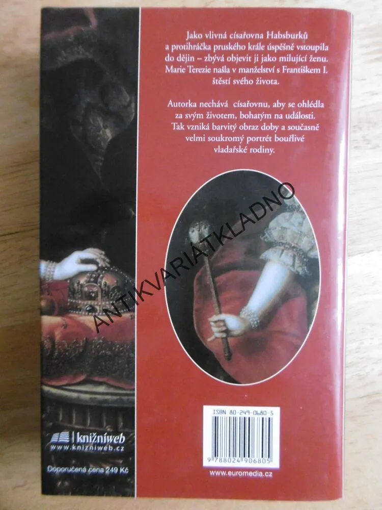 MARIE TEREZIE, MEZI TRŮNEM A LÁSKOU, GABRIELE MARIE CRISTENOVÁ, **an