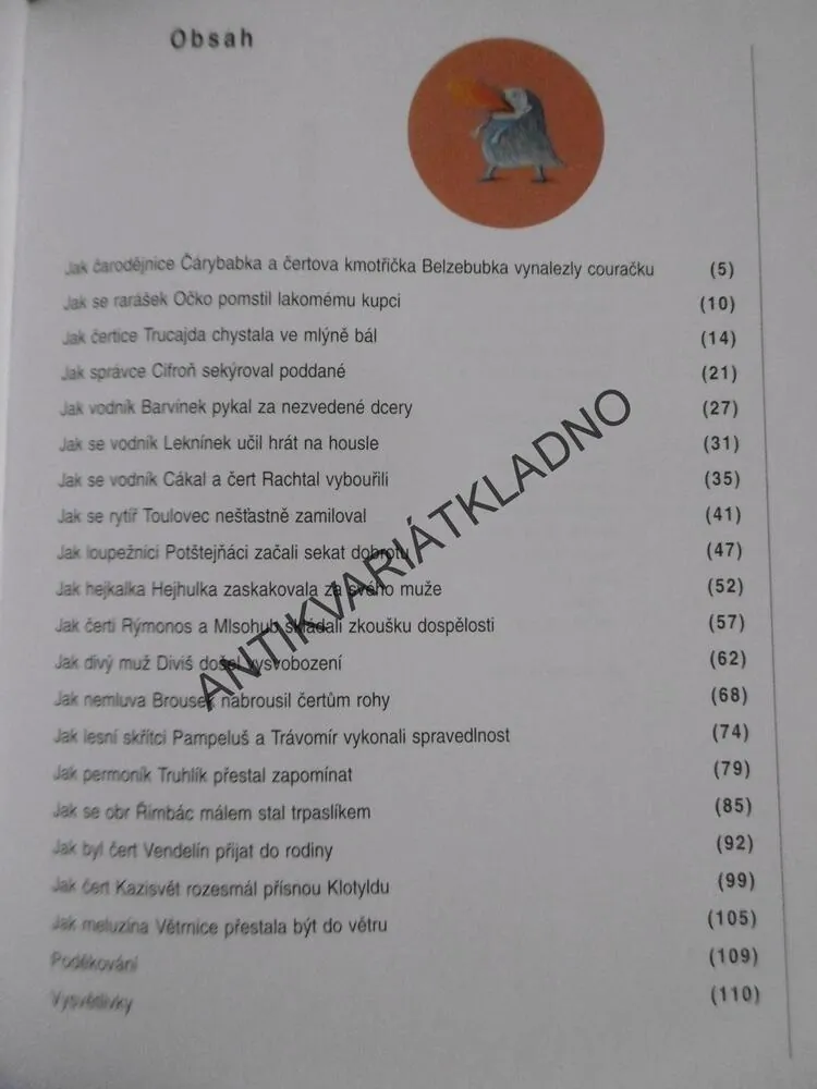 ČERTICE TRUCAJDA, HELENA LEHEČKOVÁ, LUCIE DVOŘÁKOVÁ, 2003, **an