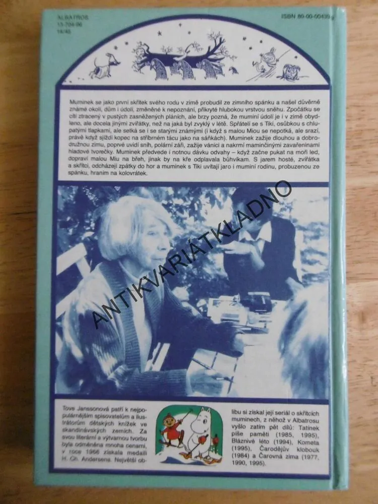 ČAROVNÁ ZIMA, PŘÍBĚHY O SKŘÍTCÍCH MUMINECH, MUMÍNCI, TOVE JANSSONOVÁ,