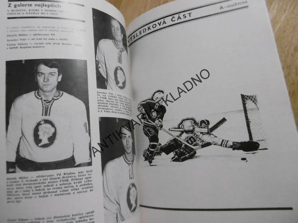 60 LET ODDÍLU LEDNÍHO HOKEJE TJ POLDI SONP KLADNO, **an