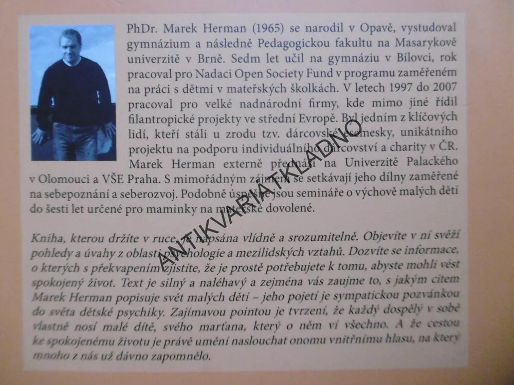 NAJDĚTE SI SVÉHO MARŤANA, MAREK HERMAN, PSYCHOLOGIE