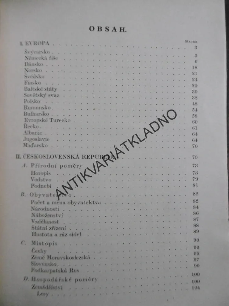 HOSPODÁŘSKÝ ZEMĚPIS PRO VEŘEJNÉ ŠKOLY OBCHODNÍ, PRO 1.ROČ., 1937, **an