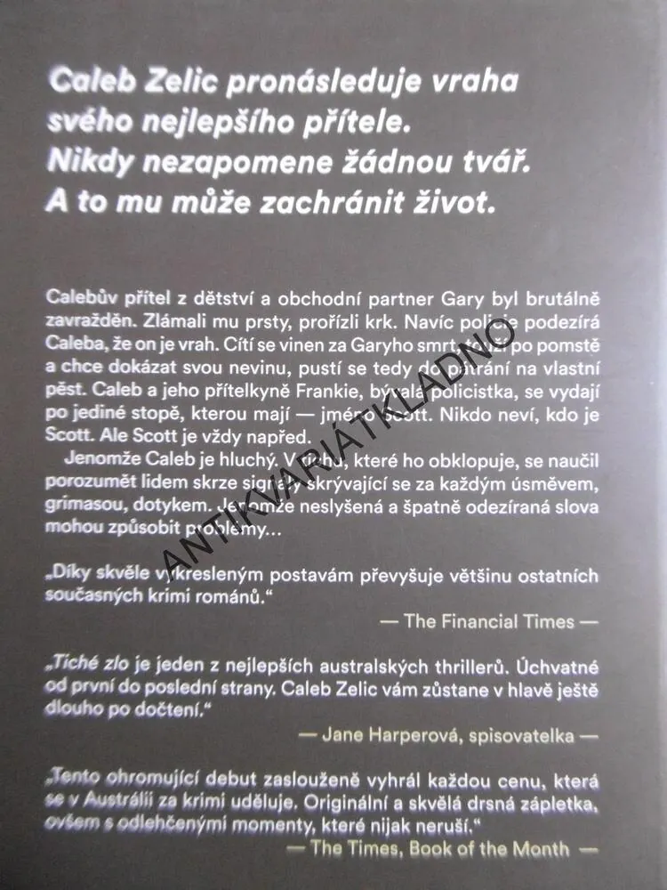 TICHÉ ZLO, EMMA VISKICOVÁ, **an