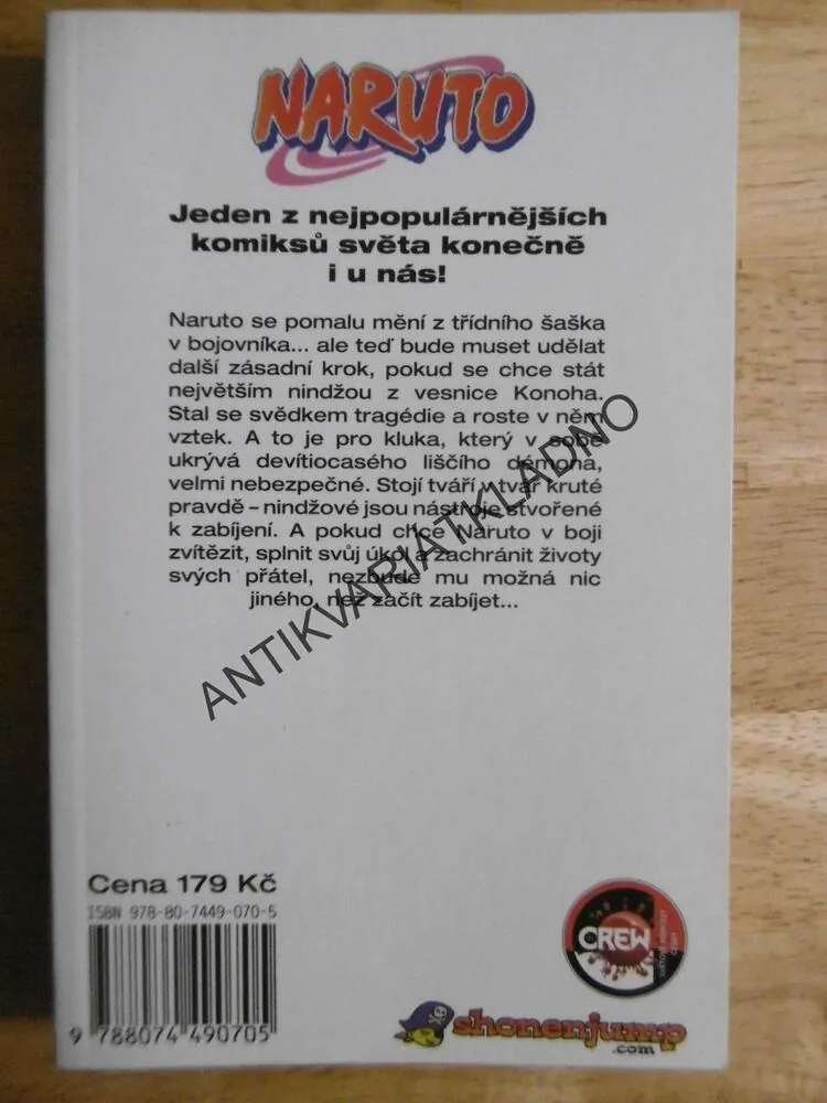 NARUTO 4., MASAŠI KIŠIMOTO, MANGA KOMIKS, **an