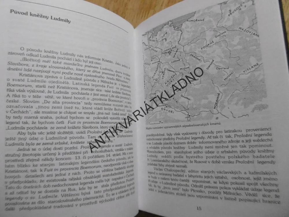 KNĚŽNA LUDMILA, SV. LUDMILA, VLÁDKYNĚ A SVĚTICE, NAĎA PROFANTOVÁ, **an