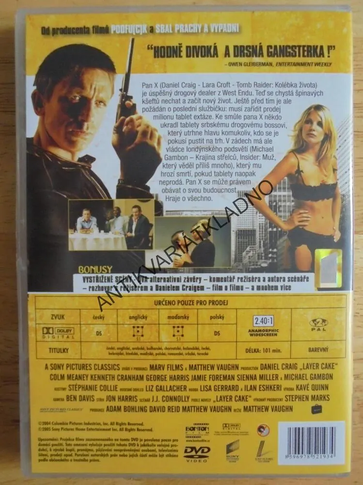 DVD FILM- PO KRK V EXTÁZI, CRAIG, HARRIS