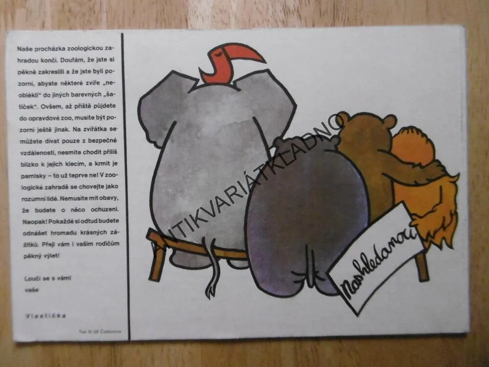VLASTIČKA V ZOO, OMALOVÁNKY, OLDŘICH DUDEK, ONDŘEJ SUCHÝ