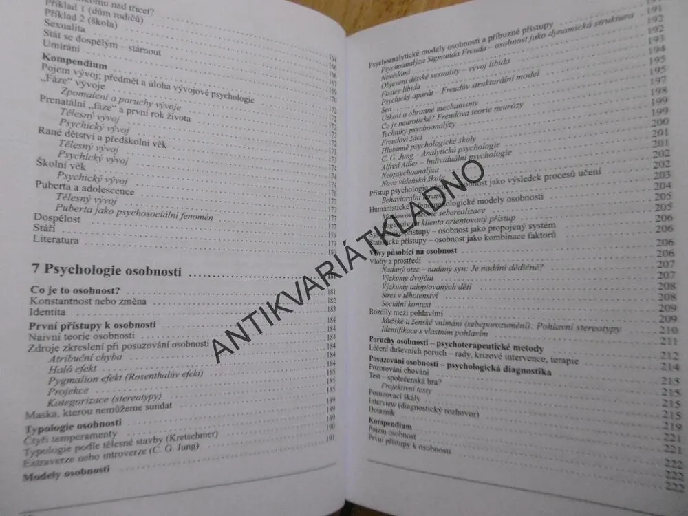 PŘEHLED PSYCHOLOGIE, HANS KERN A KOLEKTIV, **an