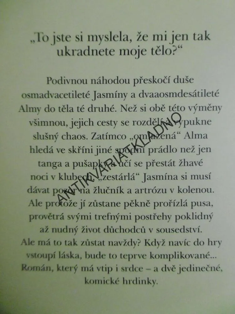 ZÁMĚNA, CARO MARTINI, **an