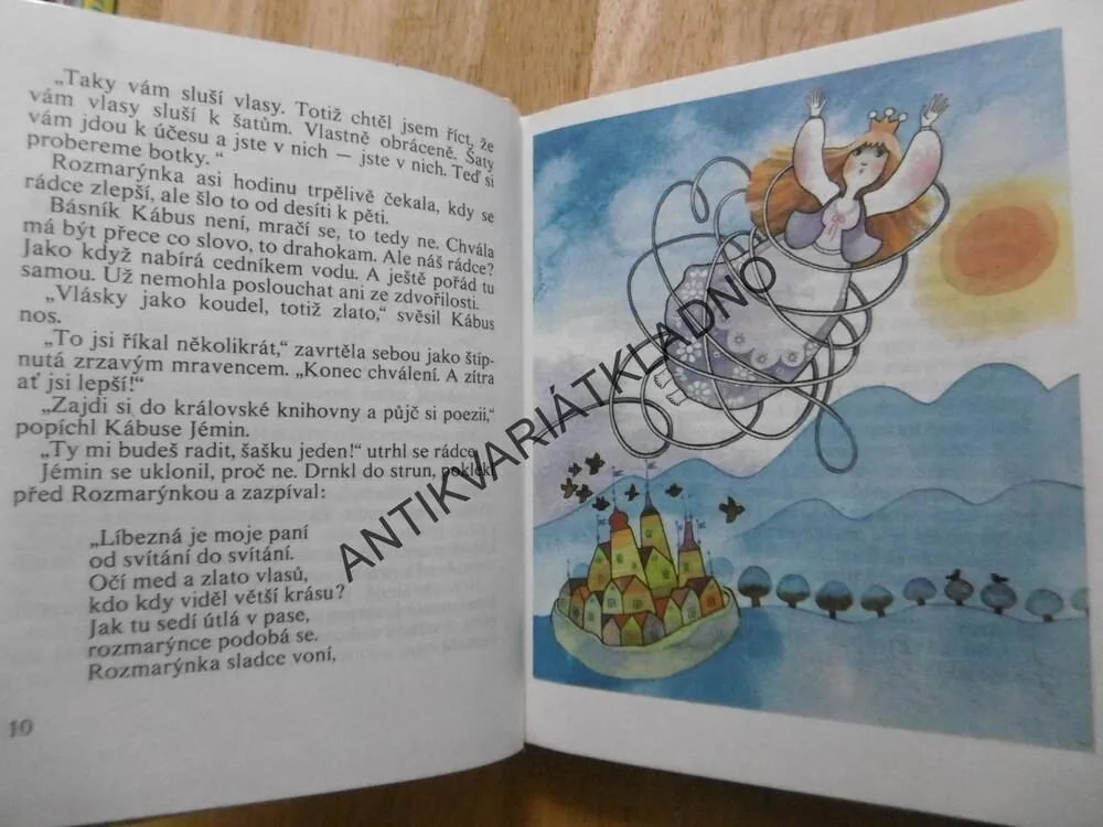 PRINCEZNA ROZMARÝNKA, MARKÉTA ZINNEROVÁ, JOLANTA LYSKOVÁ, 1984, **an
