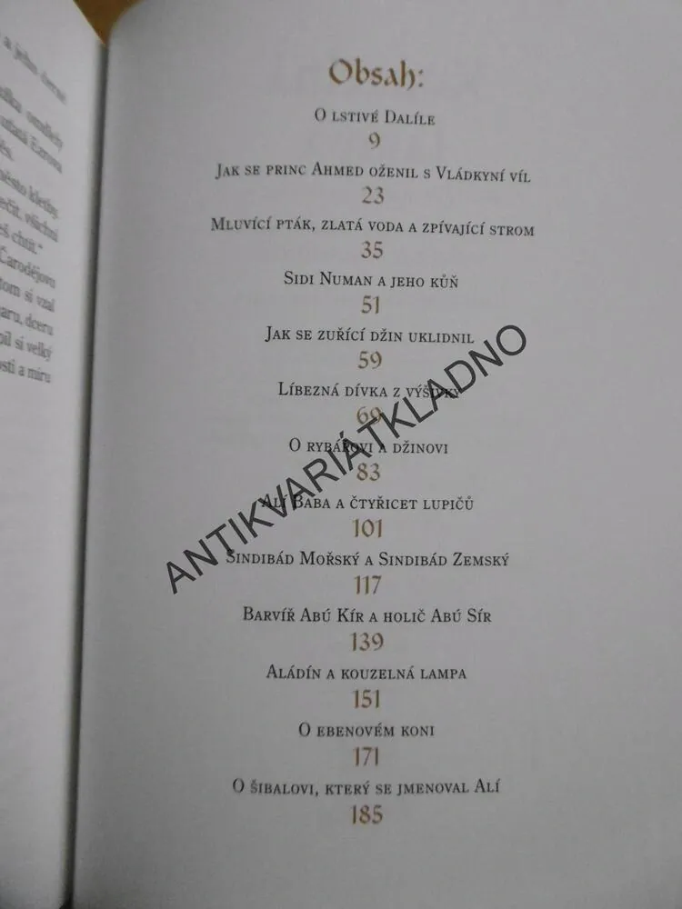 KOUZELNÁ LAMPA A DALŠÍ ARABSKÉ POPHÁDKY, DANIELA FISCHEROVÁ, RENATA FUČÍKOVÁ, JINDRA ČAPEK, 2010, **an