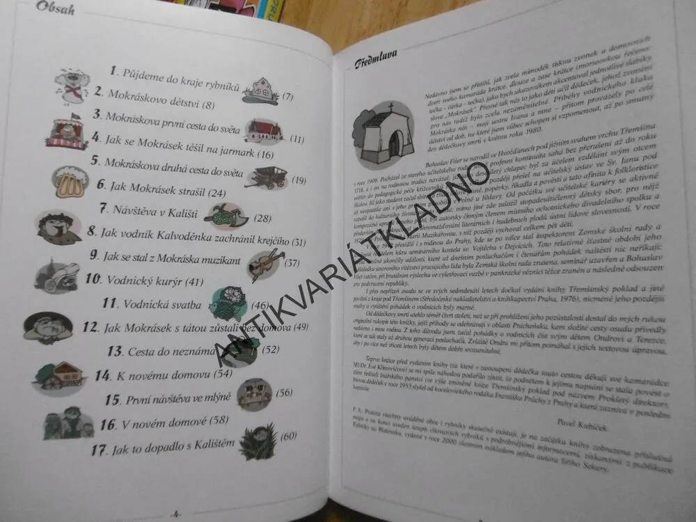 O MOKRÁSKOVI A JINÝCH VODNÍCÍCH,BOHUSLAV FIŠER, IVAN VACKE, **an